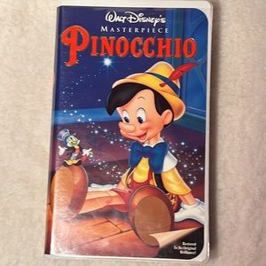 🦋$4 ADD ON•M2:71 Pinocchio Walt Disney’s Masterpiece DVD Previously Owned